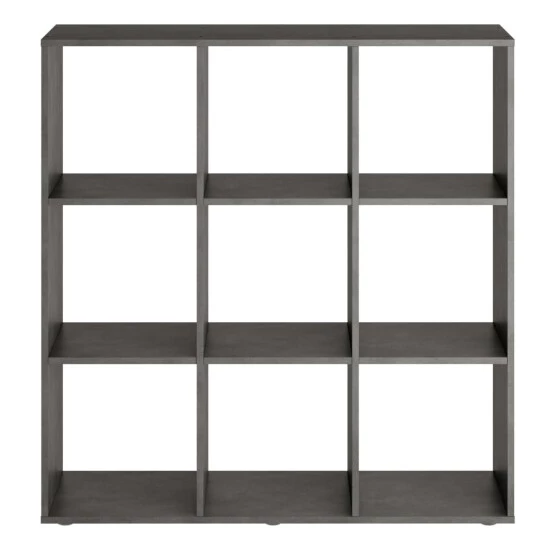 Neu 🌟 FMD Möbel FMD Standregal Mit 9 Fächern Matera-Grau 🔔 – Bild 5