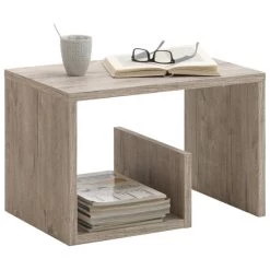 Billig ⌛ FMD Möbel FMD Couchtisch 2-in-1 59,1x35,8x37,8 Cm Sandeiche - Wohnzimmer Sofatisch Kaffeetisch 😉