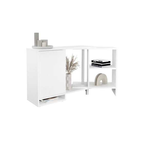 Rabatt 🎉 FMD Möbel FMD Modulares Eckregal Mit Offenen Fächern Weiß 👍 – Bild 7