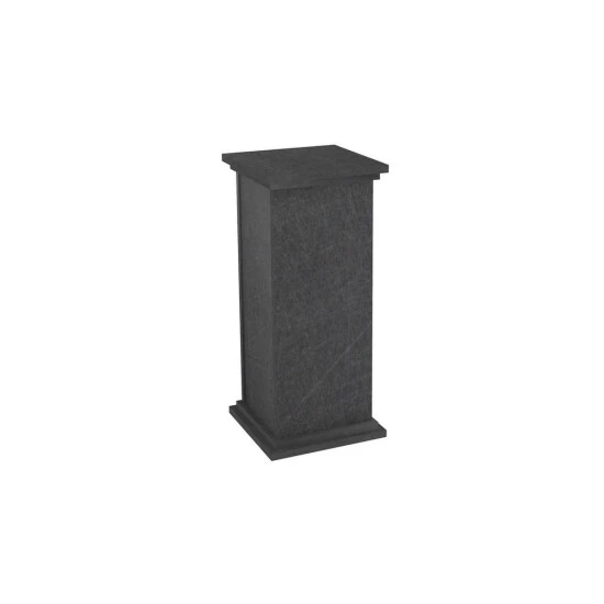 Coupon 🌟 FMD Möbel FMD Furniture Dekosäule Blumensäule 30 X 30 X 57,9 Cm In Matera, Mit 2 Ablagen Und Tür, Pflanzsäule 😀 – Bild 8