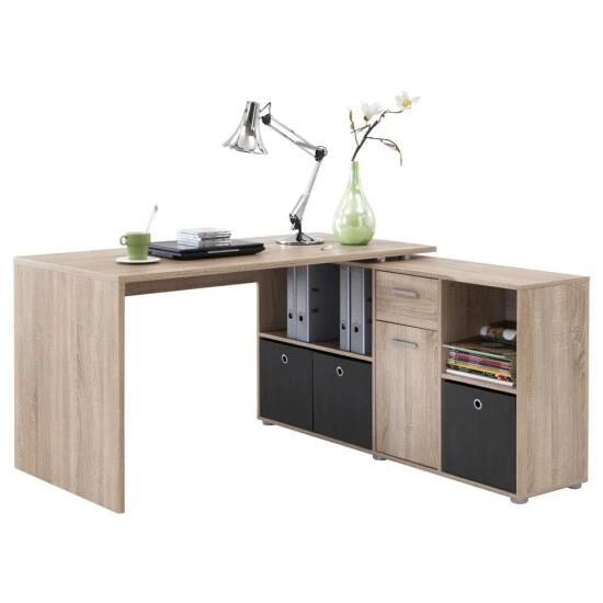 Top 10 😀 FMD Möbel LEX 1, Schreibtisch, Eiche Nb, 353-001 ⌛ – Bild 4