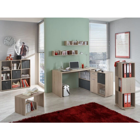 Top 10 😀 FMD Möbel LEX 1, Schreibtisch, Eiche Nb, 353-001 ⌛ – Bild 5