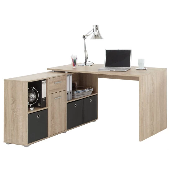 Top 10 😀 FMD Möbel LEX 1, Schreibtisch, Eiche Nb, 353-001 ⌛ – Bild 6