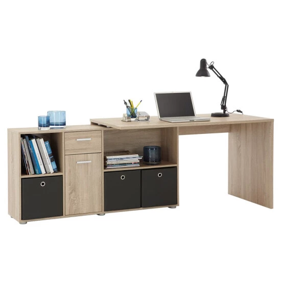 Top 10 😀 FMD Möbel LEX 1, Schreibtisch, Eiche Nb, 353-001 ⌛ – Bild 7