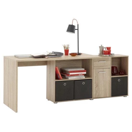 Top 10 😀 FMD Möbel LEX 1, Schreibtisch, Eiche Nb, 353-001 ⌛ – Bild 8