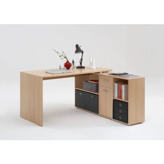 Top 10 😀 FMD Möbel LEX 1, Schreibtisch, Eiche Nb, 353-001 ⌛ – Bild 12