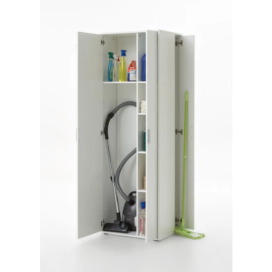 Rabatt 😀 FMD Möbel Ronda 2 Universalschrank Weiß, B/H/T 64,0/ 190,0/ 50,0 Cm ✔️