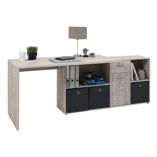 Auslauf ⭐ FMD Möbel LEX 1, Schreibtisch, Sandeiche Nb, 353-001 🥰 – Bild 5