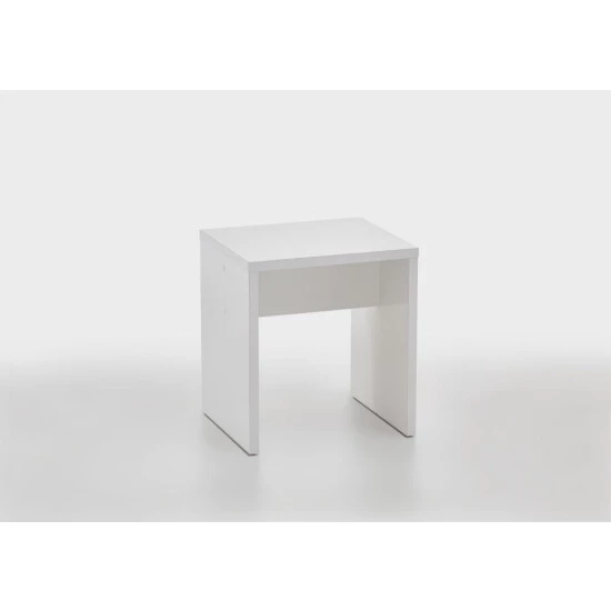 Bester Verkauf 🧨 FMD Möbel Hocker - Weiß Matt - 40 X 35 Cm 🔥