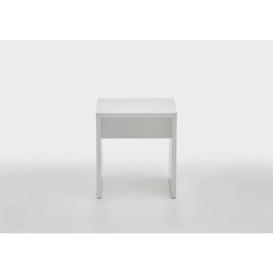 Bester Verkauf 🧨 FMD Möbel Hocker - Weiß Matt - 40 X 35 Cm 🔥 – Bild 2