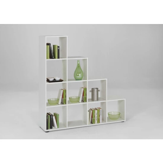 Angebote 🧨 FMD Möbel MEGA 2 Raumteiler - Weiß - Maße: 138,5 Cm X 143,5 Cm X 33 Cm; 248-002 ❤️