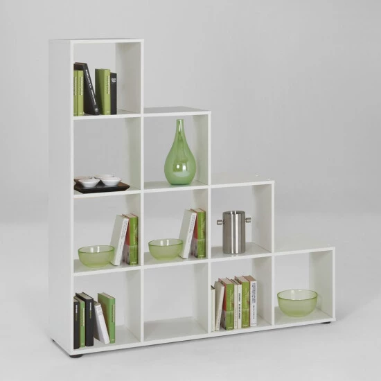 Angebote 🧨 FMD Möbel MEGA 2 Raumteiler - Weiß - Maße: 138,5 Cm X 143,5 Cm X 33 Cm; 248-002 ❤️ – Bild 6