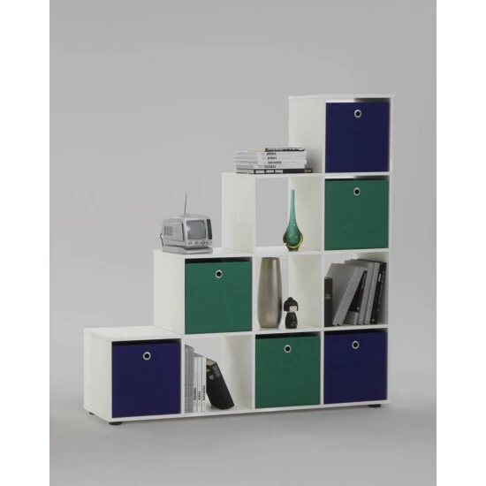 Angebote 🧨 FMD Möbel MEGA 2 Raumteiler - Weiß - Maße: 138,5 Cm X 143,5 Cm X 33 Cm; 248-002 ❤️ – Bild 10