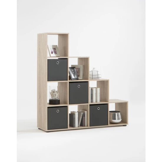 Bester Verkauf 💯 FMD Möbel MEGA 2 Raumteiler - Eiche - Maße: 138,5 Cm X 143,5 Cm X 33 Cm; 248-002 🌟