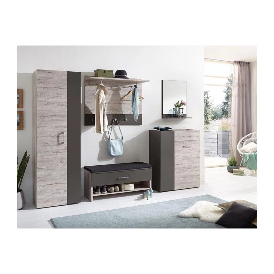 Am billigsten ✔️ FMD Möbel FMD Furniture Garderobenbank ✔️ – Bild 5