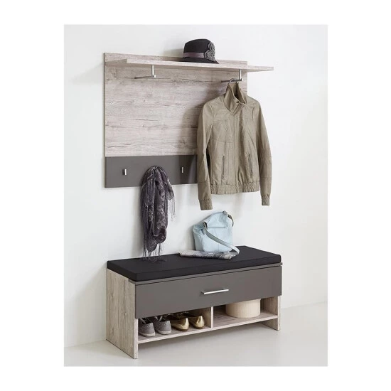 Am billigsten ✔️ FMD Möbel FMD Furniture Garderobenbank ✔️ – Bild 8