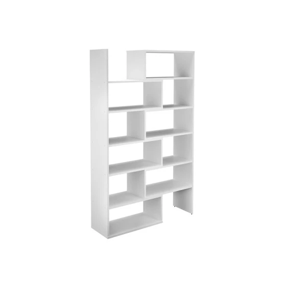 Angebote 👏 FMD Möbel 3012-009 CALVIA 9 Weiß Eckregal Schieberegal Büroregal Aktenregal Stauraumregal Aktenschrank Extra Hoch Für Die Ecke Calvia FMD ❤️ – Bild 5