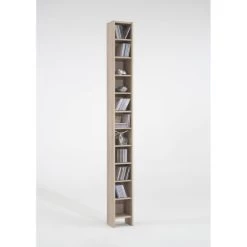 Beste Bewertungen von 😍 FMD Möbel HALLO 2 CD-/Videoregal - Eiche - Maße: 19,5 Cm X 185 Cm X 16,5 Cm; 210-002 ⭐