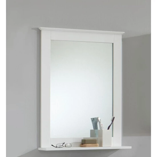 Bestes Angebot 🌟 FMD Möbel STOCKHOLM 5 Badezimmerwandschrank - MDF-weiß-lackiert - Maße: 40 Cm X 60 Cm X 20,5 Cm; 905-005 😍 – Bild 2