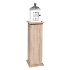 Bestpreis 🥰 FMD Möbel ESSEX 2 Dekosäule - Eiche - Maße: 30 Cm X 89 Cm X 30 Cm; 641-002 😀