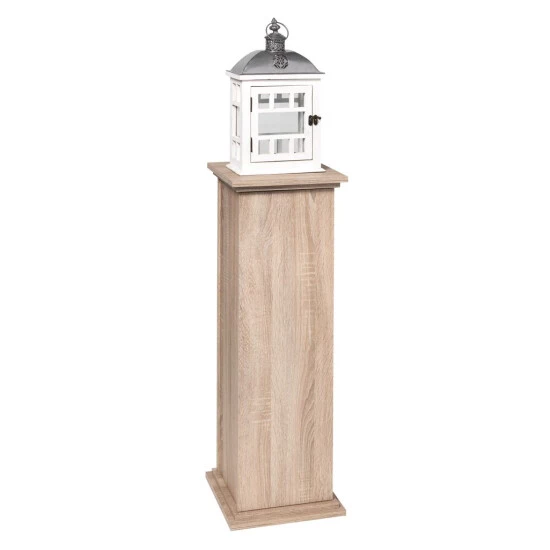 Bestpreis 🥰 FMD Möbel ESSEX 2 Dekosäule - Eiche - Maße: 30 Cm X 89 Cm X 30 Cm; 641-002 😀